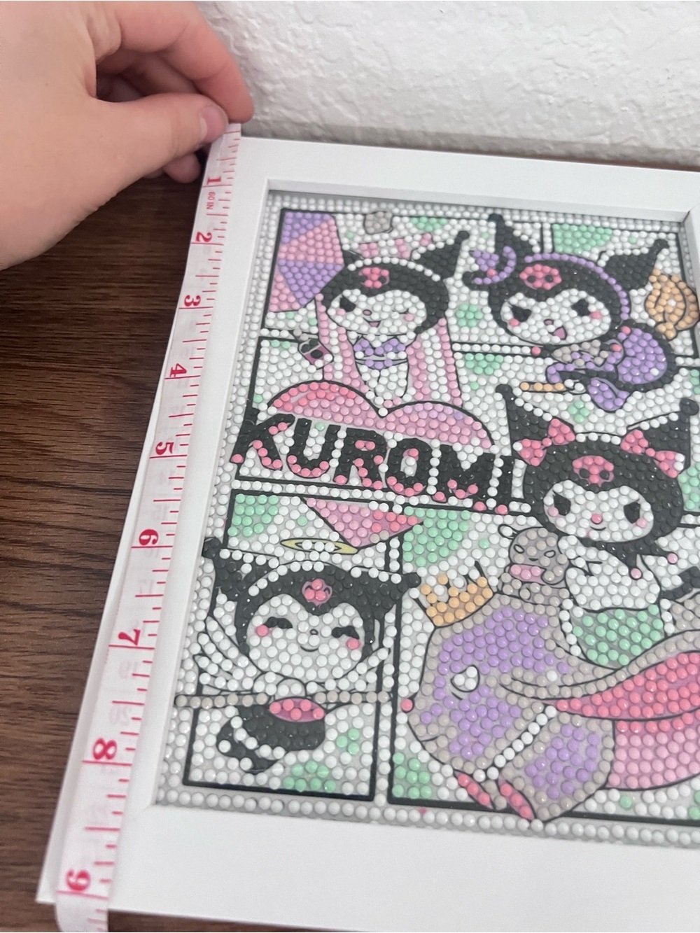 Sanrio Kuromi Diamond Art Framed Wall Decor - Picture 4 of 4
